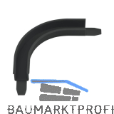REHAU F�hrungsbogen 90�, Kunststoff schwarz