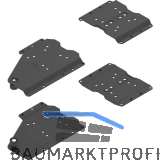 BLUM REVEGO duo Pocketverbinder-Set ohne Sockel, 18 -19 mm rechts