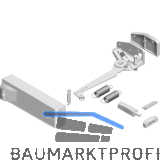 CINETTO PS23 Selbst�ffnungssatz rechts, Abdeckkappe grau
