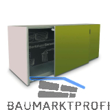 BORTOLUZZI Slider S Typ 5 Schiebet�rbeschlag, 1500 x 1200, 2 t�rig; KB 3000