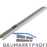 HAWA Clipo Einfach- Laufschiene mit Drehriegel, auf Ma�, Aluminium eloxiert