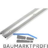 HAWA Clipo 15 H IS/MS Doppel-Laufschiene gelocht, auf Ma�, Aluminium eloxiert