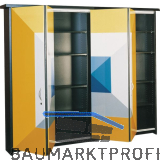 HAWA MULTIFOLD 30 Faltschiebet�rbeschlag, 2 Fl�geln, 1 Faltt�r