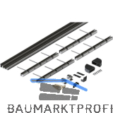 HAWA Folding Concepta III Bodenprofil-Set 4-trg., Alu eloxiert