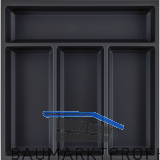 AGOFORM Besteckeinsatz Sky 400/45 Kunststoff schwarz