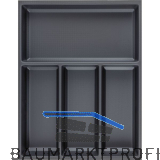 AGOFORM Besteckeinsatz Sky 500/45 Kunststoff schwarz