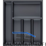 AGOFORM Besteckeinsatz Sky 500/50 Kunststoff schwarz