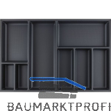 AGOFORM Besteckeinsatz Sky 500/80 Kunststoff schwarz