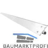 O.M.M Ausrichtbeschlag ST712 links, Aluminium, L�nge 2500 mm, 400 mm k�rzbar