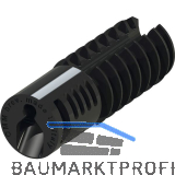 O.M.M Bodentr�ger - Geh�useteil f�r unsichtbare Anwendung GN452.12, KS schwarz