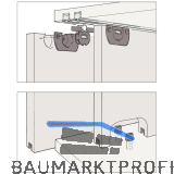 HAWA Clipo 15 H IS - Schiebet�rbeschlag Innenfront, 2-t�rig