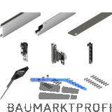 HAWA Concepta III V2 25 Grundgarnitur links, T�rh�he 1200 - 2200 mm