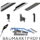 HAWA Concepta III 35 Grundgarnitur rechts, T�rh�he 1900 - 2700 mm