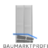 NINKA Schubkasteneinsatz-Set Cuisio KB 300 mm MERIVOBOX Kunststoff Wei�