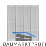 NINKA Schubkasteneinsatz-Set Cuisio KB 500 mm MERIVOBOX Kunststoff Wei�