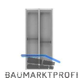 NINKA Schubkasteneinsatz-Set Cuisio KB 300 mm MERIVOBOX Kunststoff Graphit