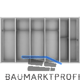 NINKA Schubkasteneinsatz-Set Cuisio KB 900 mm MERIVOBOX Kunststoff Graphit