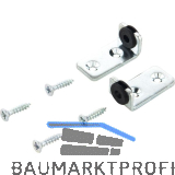HAWA Clipo T�rmitnehmer f�r 2 T�ren, Stahl verzinkt