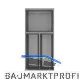 AGOFORM Besteckeinsatz Sky 550/30 Kunststoff schiefergrau