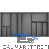 AGOFORM Besteckeinsatz Sky 550/100 Kunststoff schiefergrau