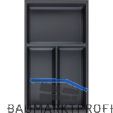 AGOFORM Besteckeinsatz Sky 550/35 Kunststoff schwarz