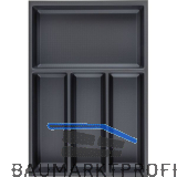 AGOFORM Besteckeinsatz Sky 550/40 Kunststoff schwarz