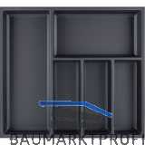 AGOFORM Besteckeinsatz Sky 550/60 Kunststoff schwarz