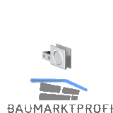 VITRIS Laufschuhgriff links/rechts, Glasst�rke 8 mm, Kunststoff silberfarbig