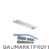 VITRIS Doppellaufschiene auf Ma�, Aluminium natur eloxiert