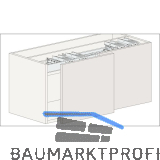 HAWA Frontino 20 H FS Schiebet�rbeschlag; Typ OS1, 2 t�rig; KAM 1200-1399