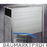 KNOKE SMART CASE Beschlag-Kassettenmodul, KB 600 mm, Aluminium natur eloxiert