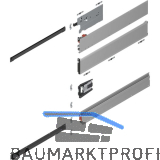 BLUM REVEGO uno Pocketschienen-Set 500 mm, links