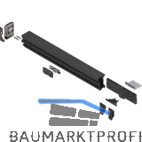 BLUM REVEGO duo/uno Montage-Set T�rkombi 700 mm, rechts