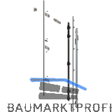 BLUM REVEGO duo Scharniertr�ger-Set 1507 - 1656 mm, rechts