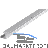 HAWA Regal A 25 H/GR Einfachlaufschiene gelocht auf Ma�, Aluminium eloxiert