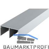 HAWA DIVIDO 80 Doppelf�hrungsschiene, 6000 mm auf Ma�, Aluminium eloxiert
