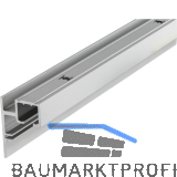 HAWA Clipo 36 Laufschiene mit Blende zum Aufschrauben, 2500 mm, Alu eloxiert