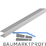 HAWA DIVIDO Rahmenstirnprofil zu Rahmenprofil vertikal, 2500 mm, Alu eloxiert