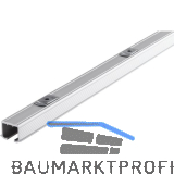 HAWA Clipo 26/36 Laufschiene mit Drehriegel, 2500 mm, Aluminium eloxiert