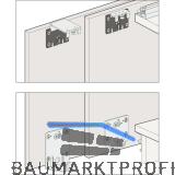 HAWA Combino 35 H FS Beschl�gegarnitur 1200 x 2200, 3 t�rig