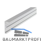 HAWA Combino 20/35 H FS Doppellaufschiene gelocht auf Ma�, Aluminium eloxiert
