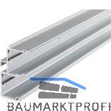 HAWA Combino 65 H FS/80 H FS Doppellaufschiene untenlaufend 2500 mm, Alu elox.