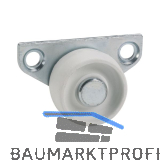D�RNER + HELMER Bockrolle Kunststoff-Rad 30 mm 40 kg Platte seitlich