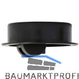 D�RNER + HELMER Rolleinsatz Doppelrolle Rad � 30 mm, Kunststoff schwarz