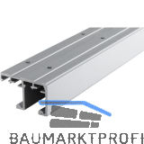 HAWA Combino 65 H IS/MS Doppellaufschiene gelocht, 2500 mm, Aluminium eloxiert