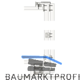 HAWA Combino 50 H FS Beschl�gegarnitur 1400 x 2400 x 25, 3 t�rig