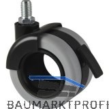 Doppel-Lenkrolle Rotola Office Feststeller 50 kg Gewindestift