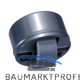 Roller-Mini soft, Rollen � 27 mm, Bohr � 36 mm, Kunststoff schwarz