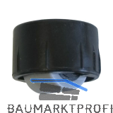 D�RNER + HELMER Rolleinsatz hart Kunststoff schwarz
