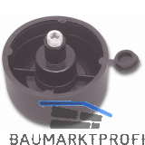 M�belgleiter Inbus verstellbar � 50 mm, H�he 27 mm, Kunststoff schwarz
